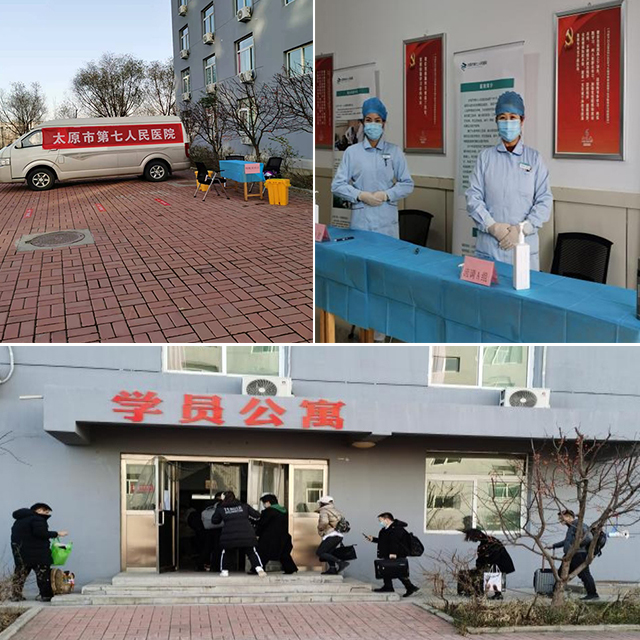 在工作人員指引下，學員有序進入1.jpg